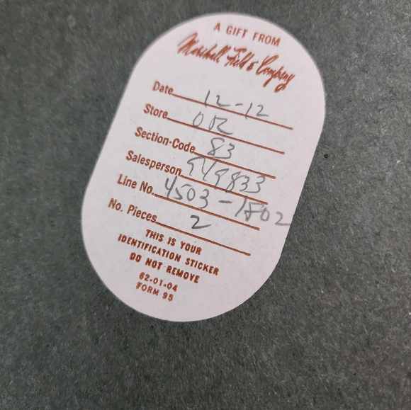 Marshall Fields Store Christmas Box Vintage - Picture 10 of 10